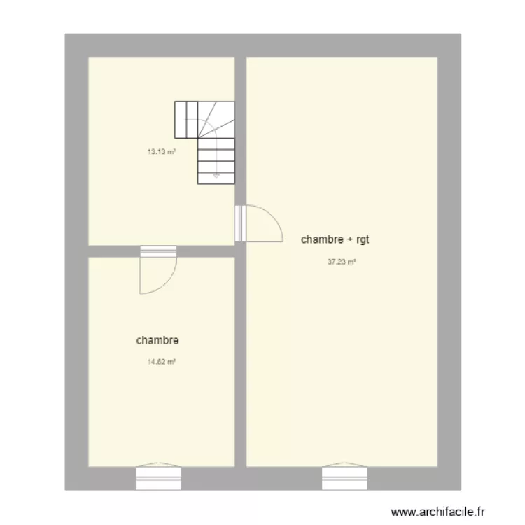 plan garmier &eacute;tage. Plan de 