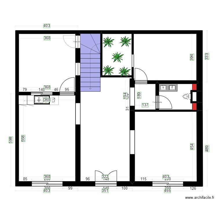 RDH. Plan de 0 pièce et 0 m2