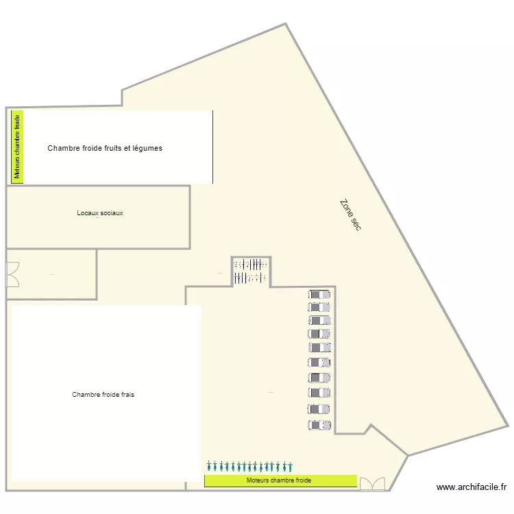 Faubourg poiss 2. Plan de 