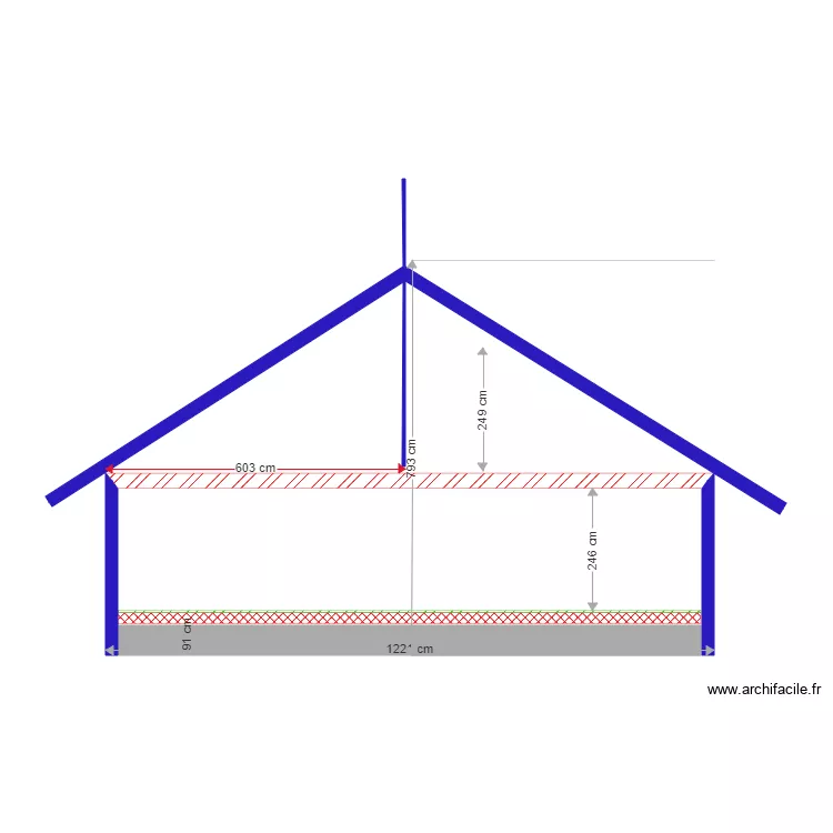Plan double pan . Plan de Plan double pan . Plan de