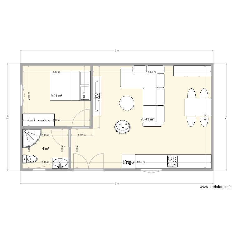dépendance 2. Plan de 0 pièce et 0 m2