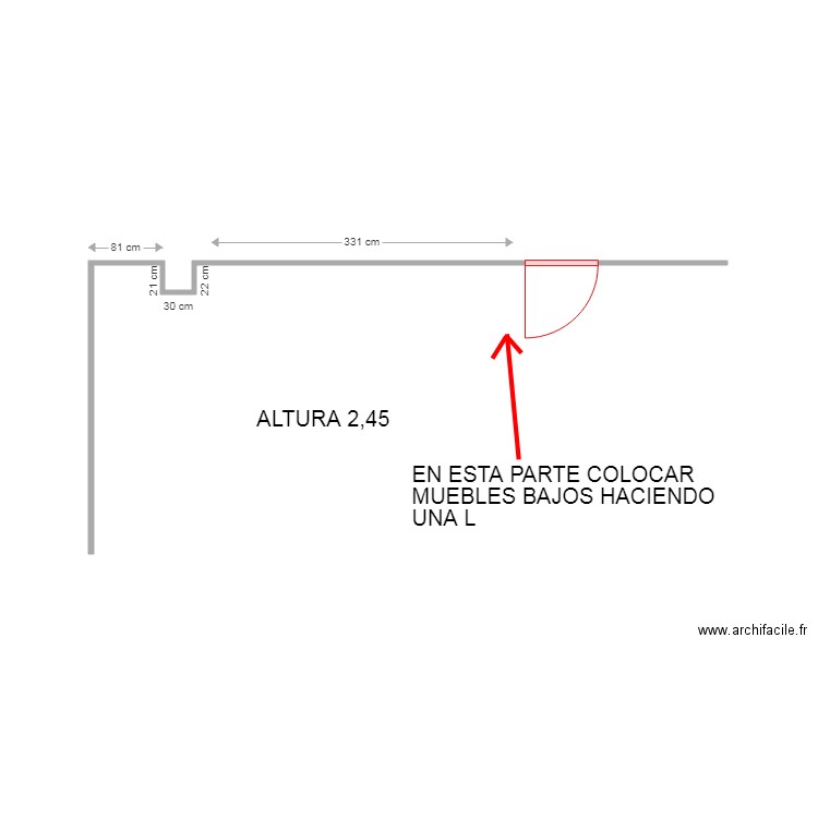 PAU MNAOVELL COCINA. Plan de 0 pièce et 0 m2