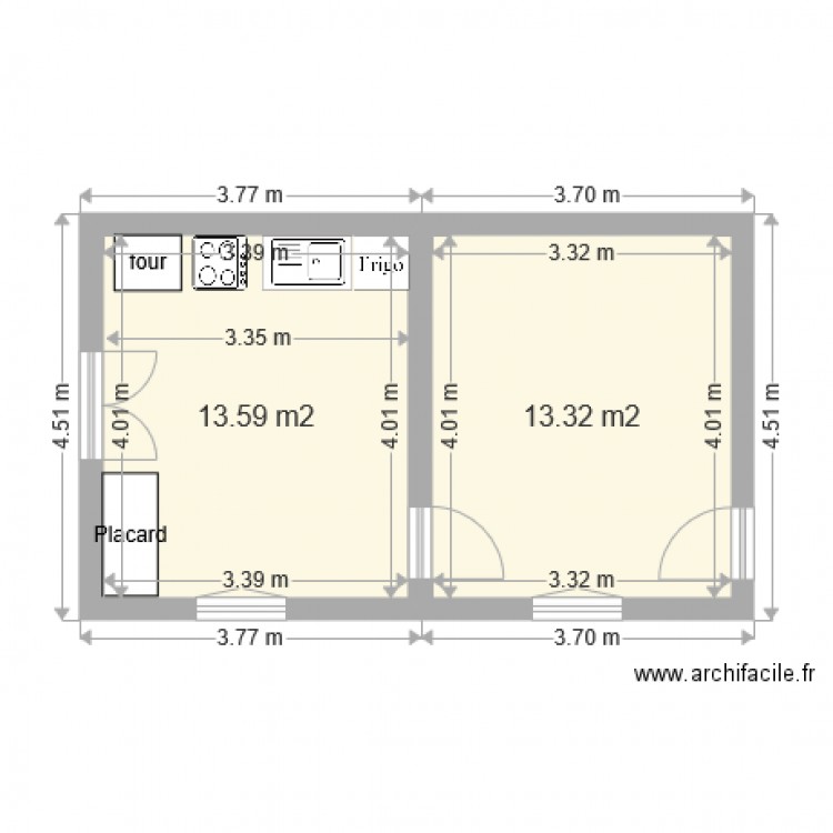 Plan. Plan de 0 pièce et 0 m2