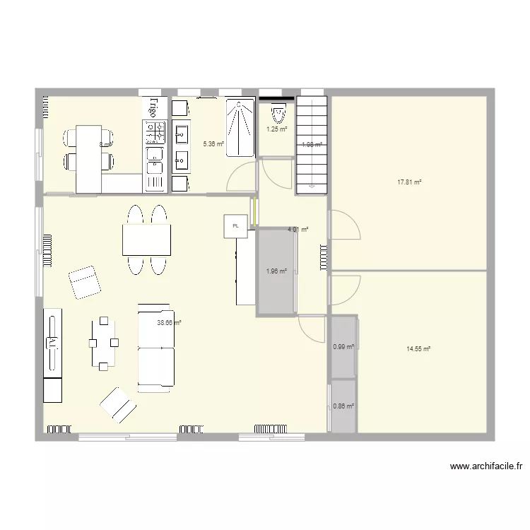 Maison Projet V2. Plan de 