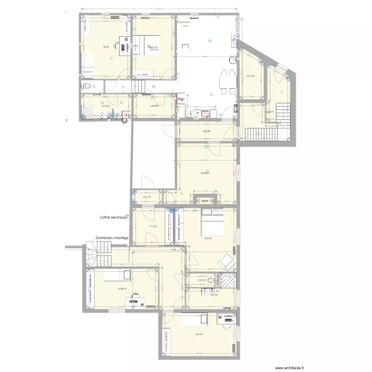 Benney 1er &eacute;tage Septembre2017. Plan de 