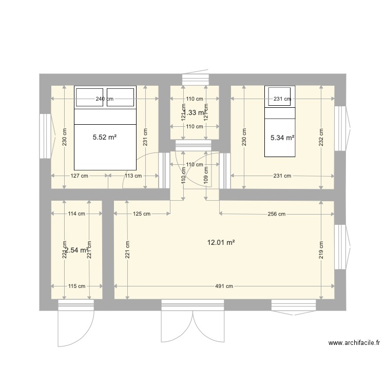 Chanteloub. Plan de 0 pièce et 0 m2