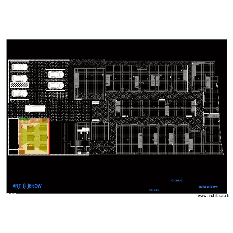 VAISE TERRASSE. Plan de 