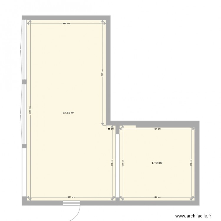 local technique poste. Plan de 0 pièce et 0 m2