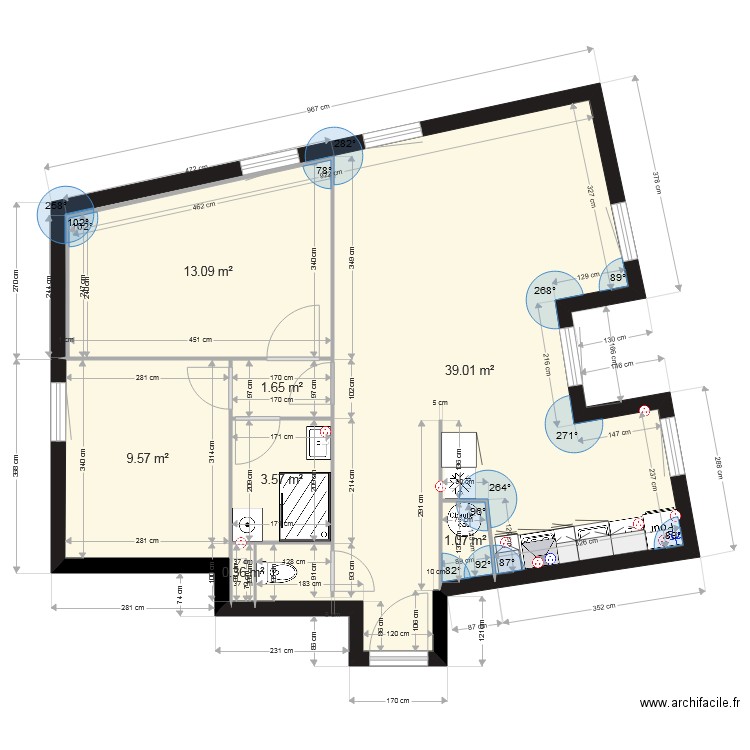 Francheville plans officiels. Plan de 0 pièce et 0 m2