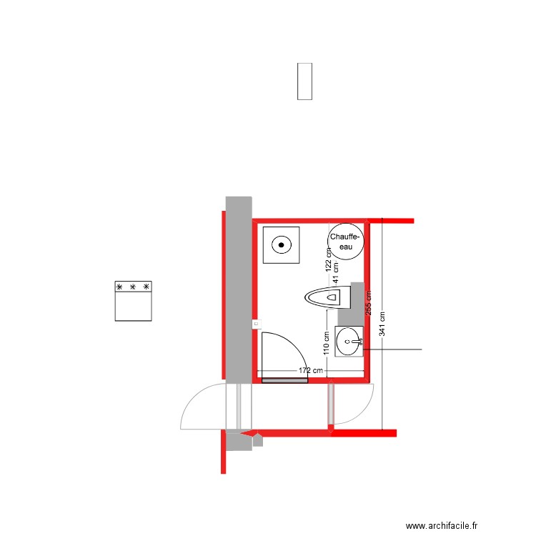 buanderie OK suite pose placo. Plan de 0 pièce et 0 m2