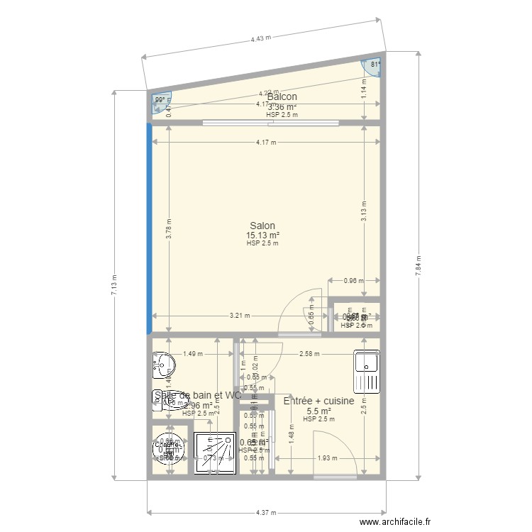 BERGERETTI. Plan de 0 pièce et 0 m2