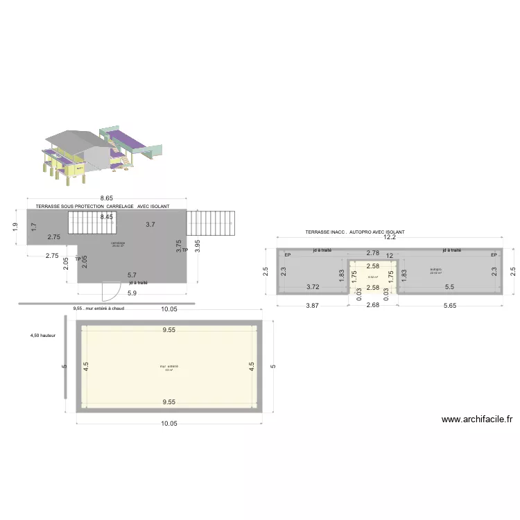 NAKAMURA VILLA . Plan de 