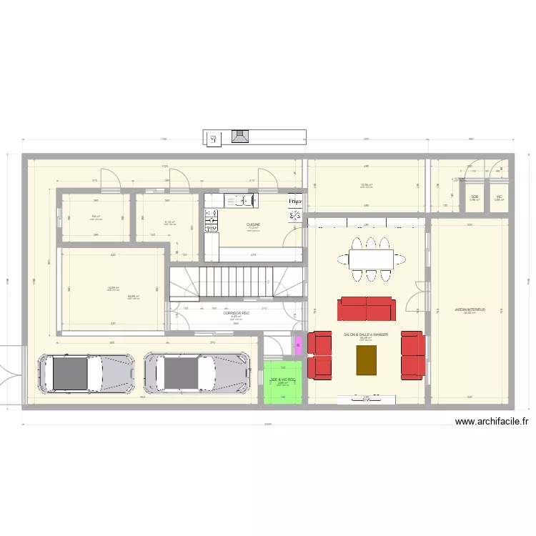 MINI VILLA R+1 NEW CONCEPT v20220416. Plan de 0 pièce et 0 m2