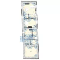 Chamaillard Cible RDC avec ouvertures et sanitaire Epaisseur mur v&eacute;rifi&eacute;e 20220228-Sc2