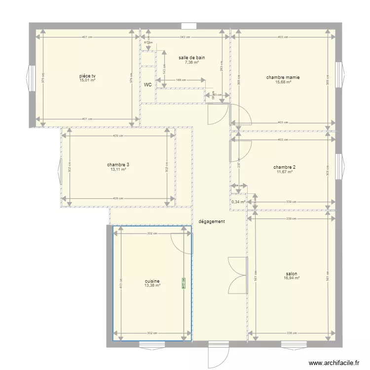 GIGNAC ORIGINAL. Plan de 