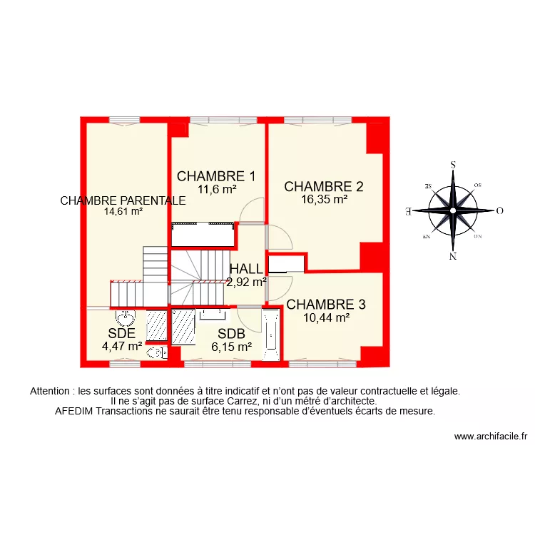 BI 7030 ETAGE 1. Plan de 