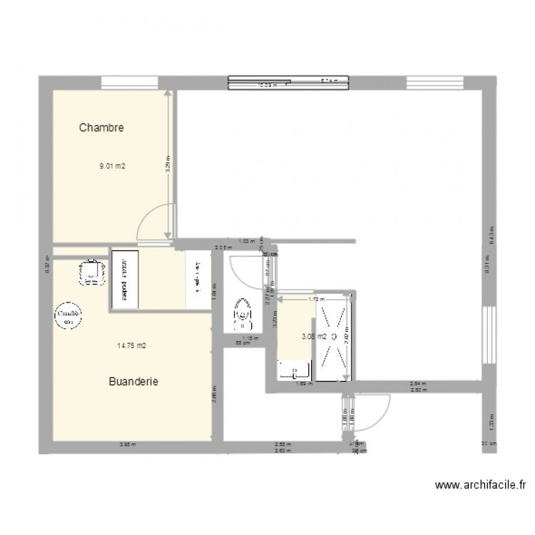 plan 3D 4. Plan de 0 pièce et 0 m2