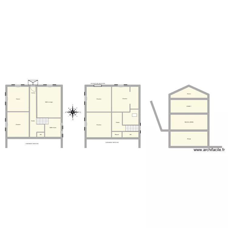 SOUSA DOMINGO TULLE. Plan de 