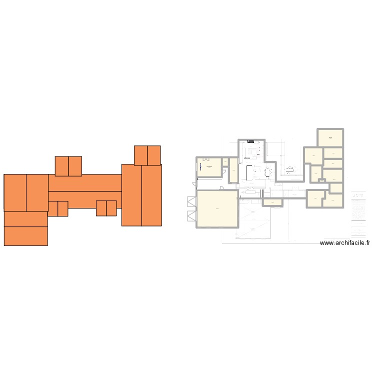Maison Cap-Santé. Plan de 14 pièces et 255 m2