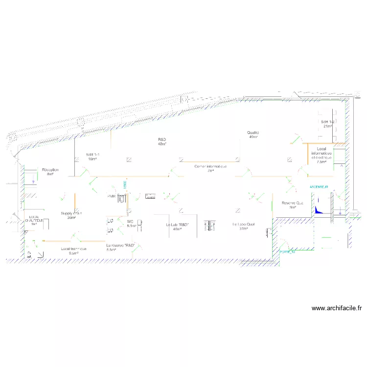 S27 Rdc. Plan de 0 pièce et 0 m2 S27 Rdc. Plan de 0 pièce et 0 m2