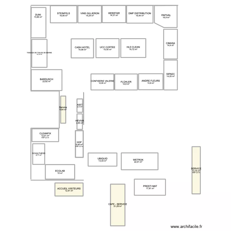 SALON DE L'INTENDANCE 2025. Plan de SALON DE L'INTENDANCE 2025. Plan de