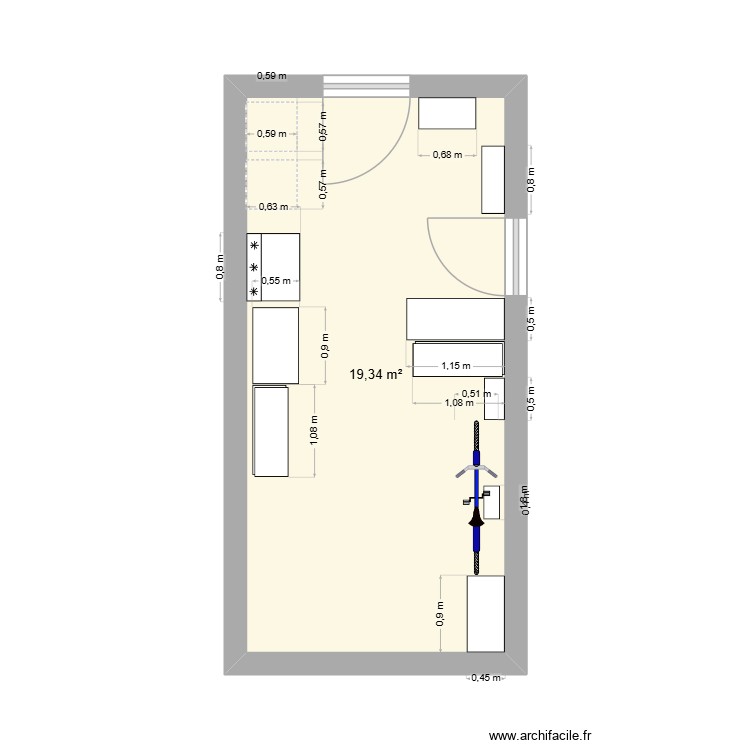 garage01. Plan de 0 pièce et 0 m2