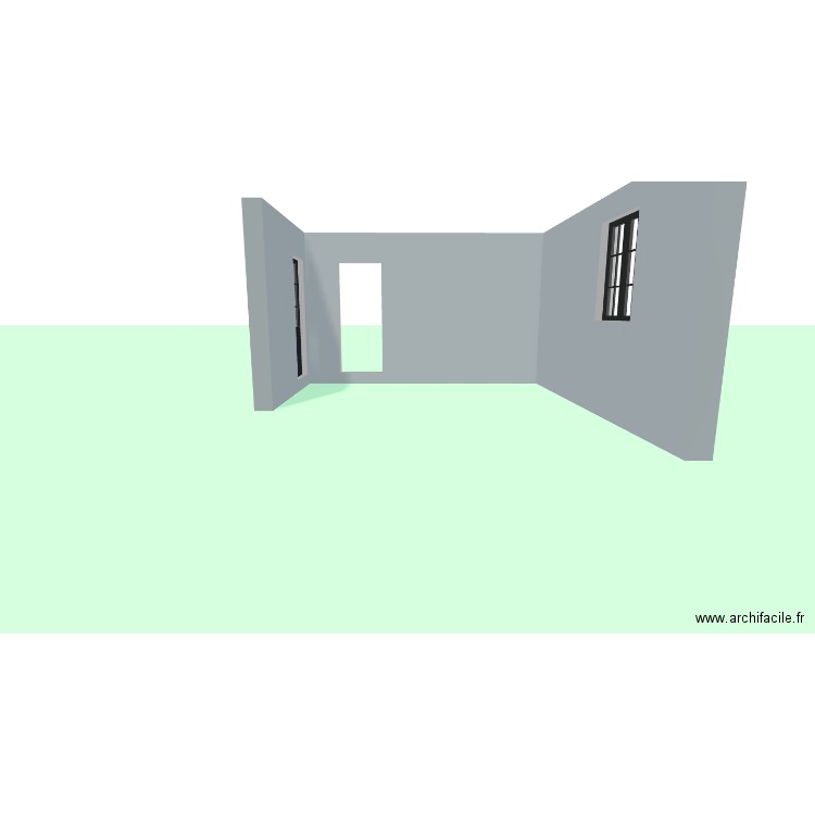 BUREAU 553 VUE 3D. Plan de 0 pièce et 0 m2