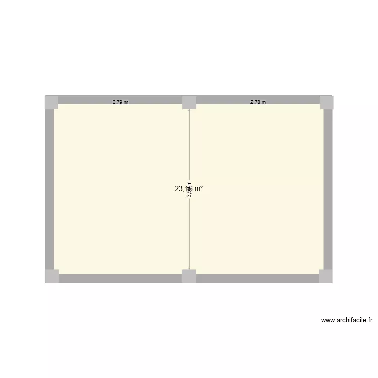 Construction jardin. Plan de 1 et 23 m² Construction jardin. Plan de 1 et 23 m²
