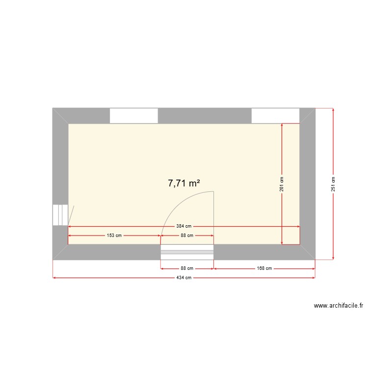 CUISINE PETIT STUDIO 2. Plan de 0 pièce et 0 m2