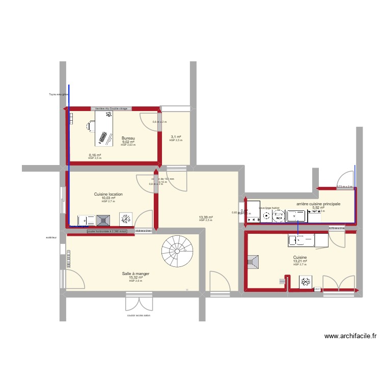 Grima- ensemble rdc. Plan de 0 pièce et 0 m2 Grima- ensemble rdc. Plan de 0 pièce et 0 m2