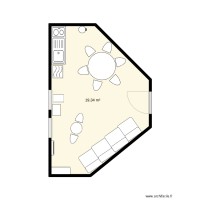 plan réaménagement salle