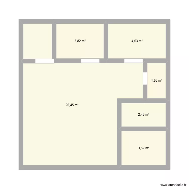 DOSIER VENTE. Plan de 6  et 63 m²
