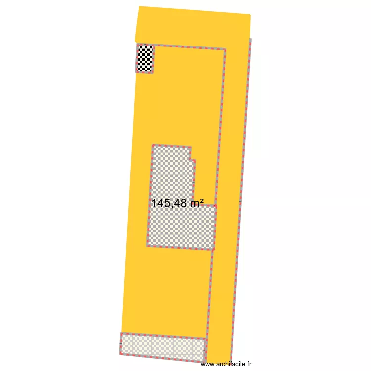 HP67. Plan de 3 pièces et 206 m² HP67. Plan de 3 pièces et 206 m²