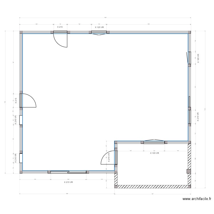 SCI APACL  ELEVATION. Plan de 2 pièces et 109 m2