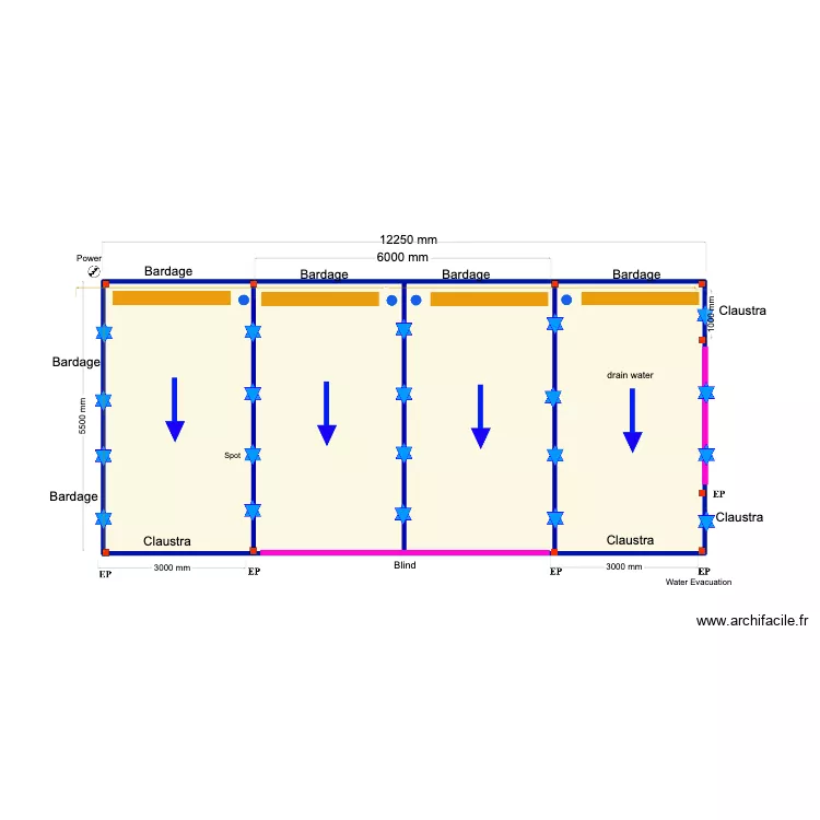 Maria da silva. Plan de 