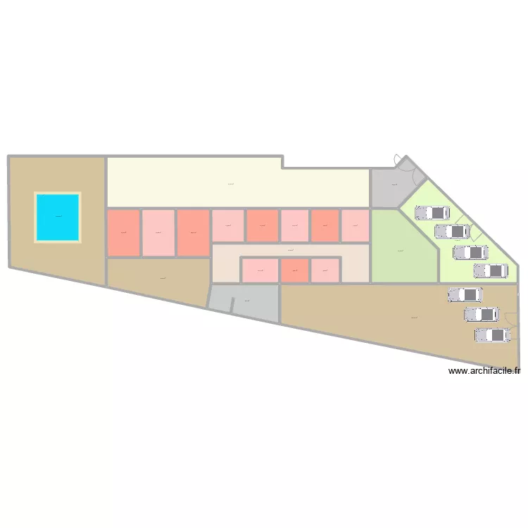 appart 3010D. Plan de 