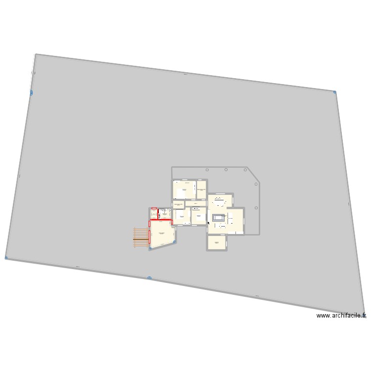 LECCE1. Plan de 12 pièces et -1433 m2