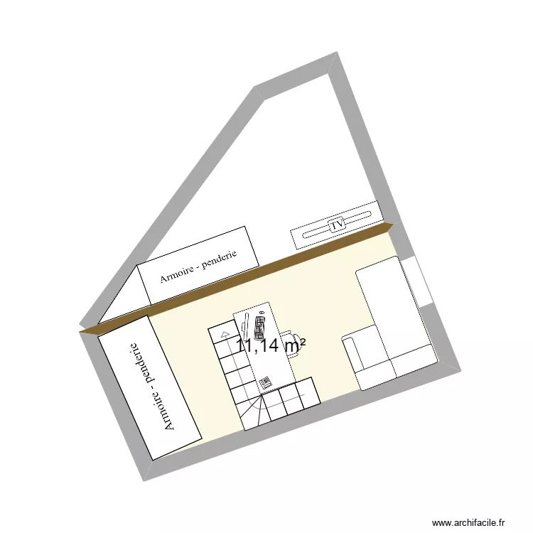 Etage 2 maison villecheneve STANDART. Plan de Etage 2 maison villecheneve STANDART. Plan de
