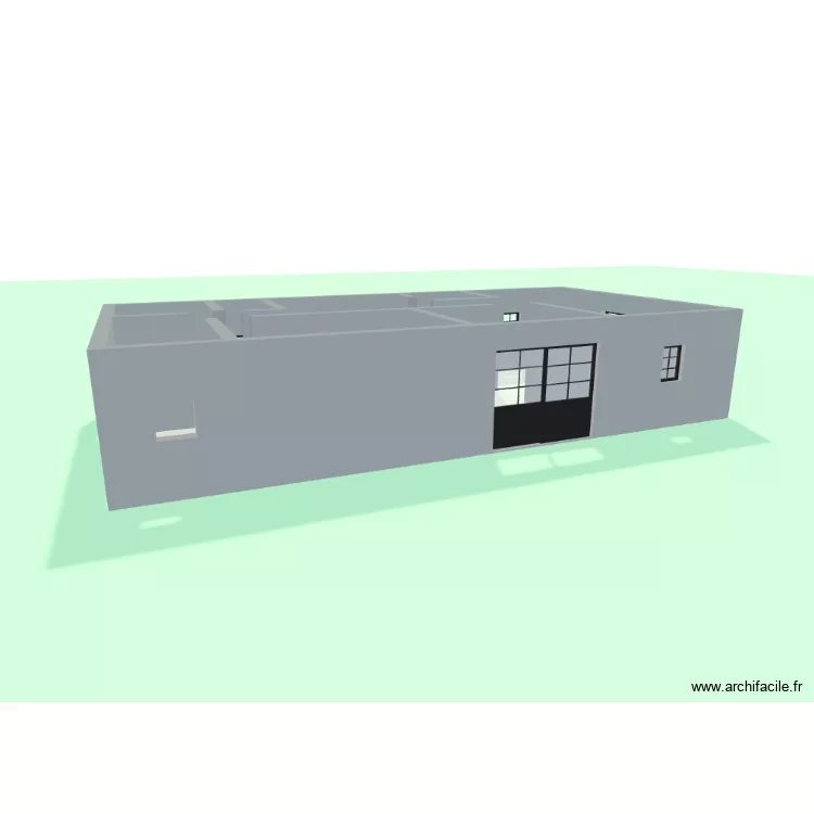 plan de maison. Plan de 8  et 74 m²