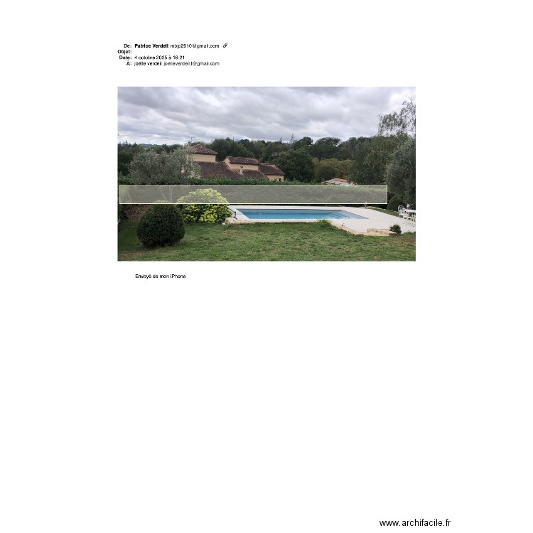 mur piscine. Plan de 0 pièce et 0 m2