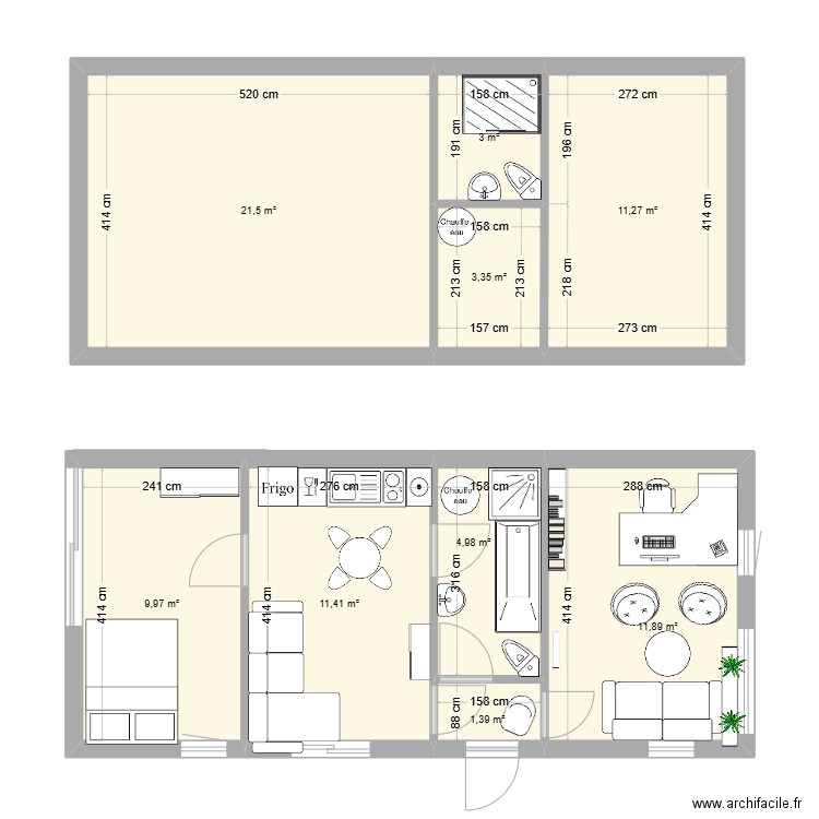 cabinet2. Plan de 0 pièce et 0 m2