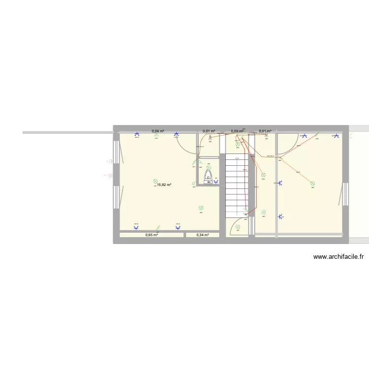 Plan Electrique V1.3.5. Plan de 31 Pièces et 224 m² Plan Electrique V1.3.5. Plan de 31 Pièces et 224 m²
