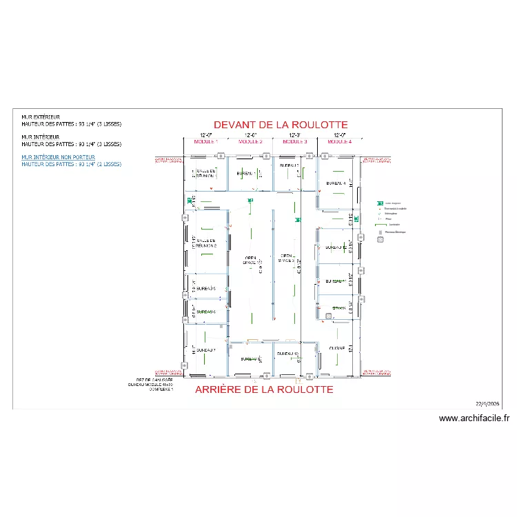 complexe CTC. Plan de complexe CTC. Plan de