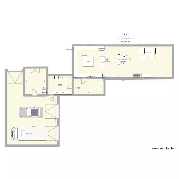 2 étages sans contraintes. Plan de 0 pièce et 0 m2 2 étages sans contraintes. Plan de 0 pièce et 0 m2