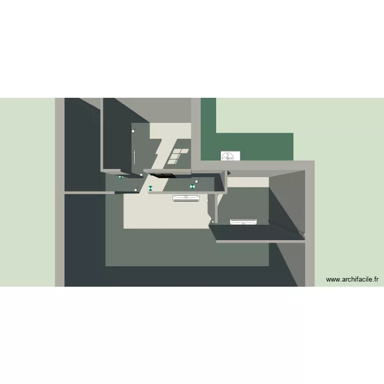 Électricité 2bis. Plan de 1 et 28 m² Électricité 2bis. Plan de 1 et 28 m²