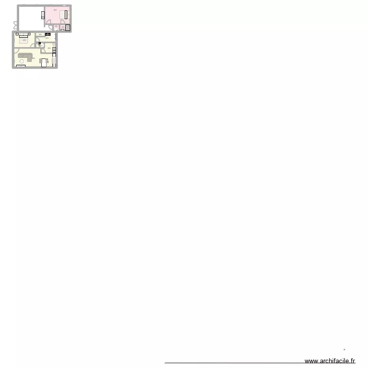 montauban Cambis. Plan de 9 Pièces et 73 m²