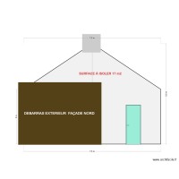 DE ALMEIDA   PLAN DE FAÇADE NORD