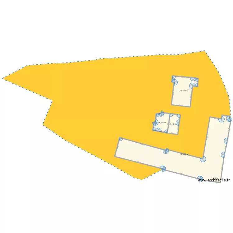 Poiseul terrain. Plan de 