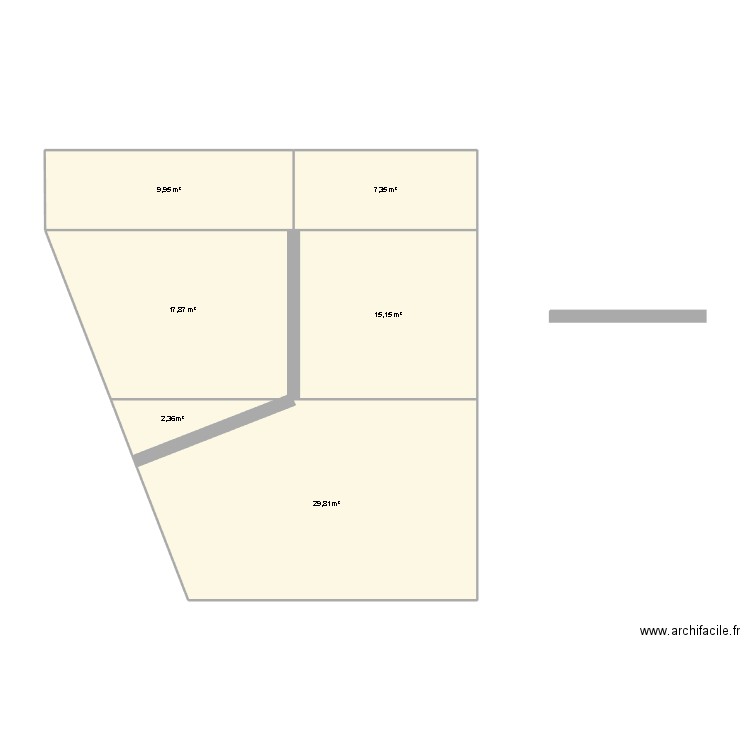 garage. Plan de 0 pièce et 0 m2