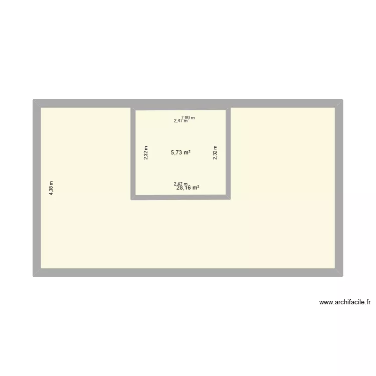 paris18. Plan de 2 et 41 m² paris18. Plan de 2 et 41 m²